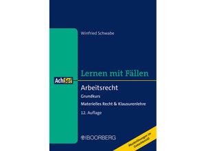 9783415074354 - Arbeitsrecht - Winfried Schwabe Kartoniert (TB)