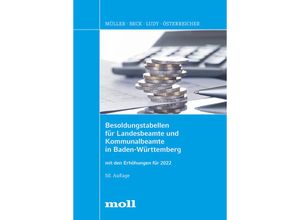 9783415074439 - Besoldungstabellen für Landesbeamte und Kommunalbeamte in Baden-Württemberg Kartoniert (TB)