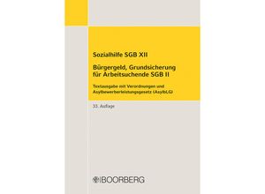 9783415074736 - Sozialhilfe SGB XII - Bürgergeld Grundsicherung für Arbeitsuchende SGB II Kartoniert (TB)