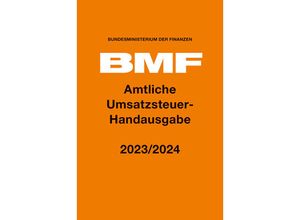 9783415075252 - Amtliche Umsatzsteuer-Handausgabe 2023 2024 Gebunden