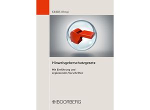 9783415075689 - Hinweisgeberschutzgesetz Gebunden