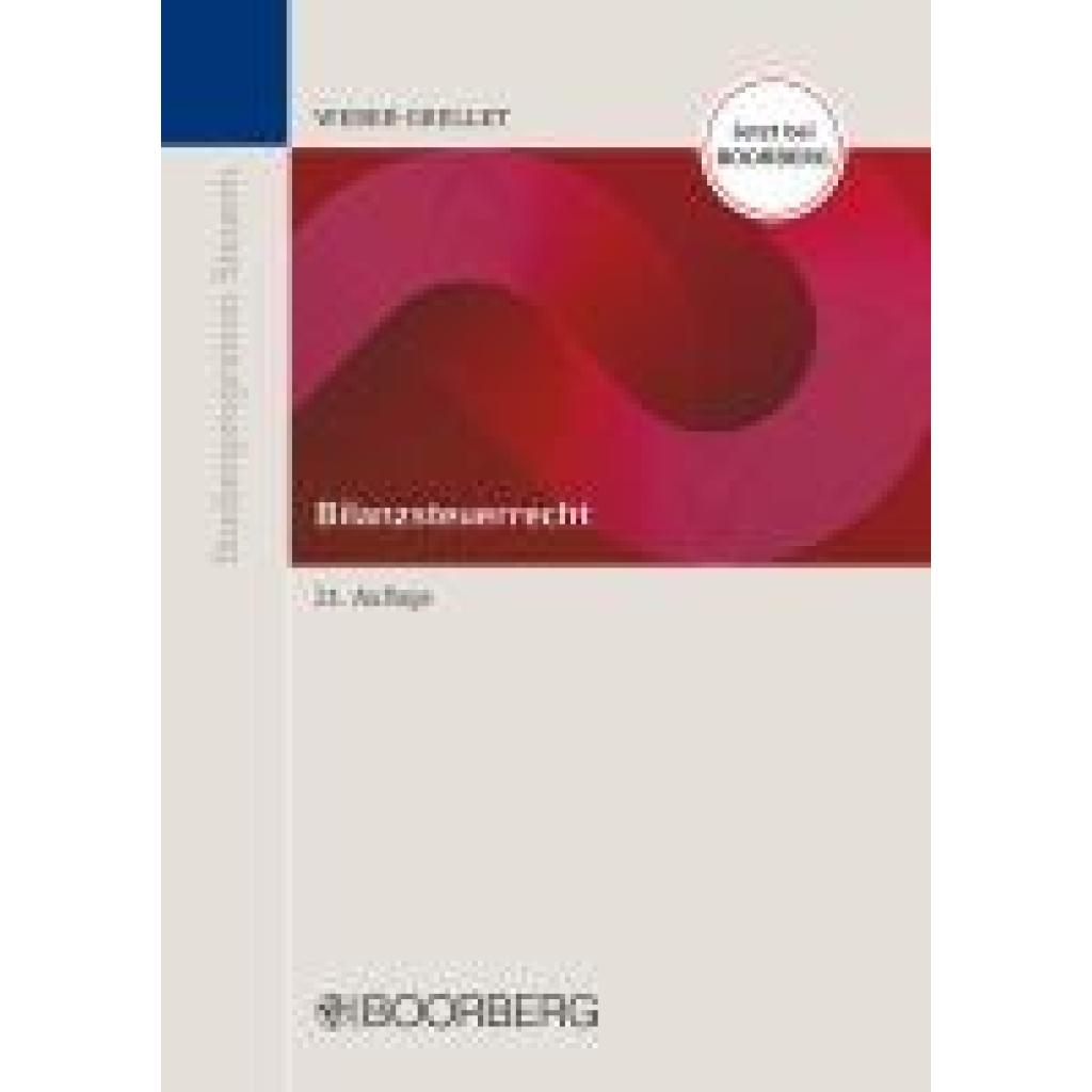 9783415076242 - Weber-Grellet Heinrich Bilanzsteuerrecht