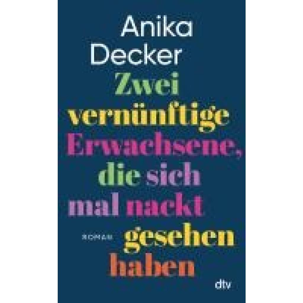 9783423284349 - Decker Anika Zwei vernünftige Erwachsene die sich mal nackt gesehen haben