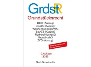 9783423532020 - Grundstücksrecht GrdstR Taschenbuch