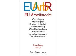 9783423532136 - EU-Arbeitsrecht EUArbR Taschenbuch