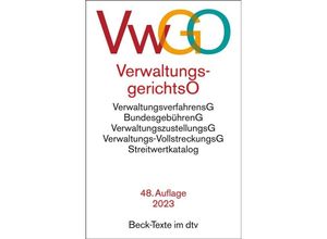 9783423532150 - Verwaltungsgerichtsordnung Verwaltungsverfahrensgesetz Taschenbuch