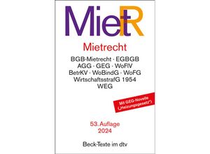 9783423532174 - Mietrecht Taschenbuch