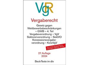 9783423532259 - Vergaberecht Taschenbuch