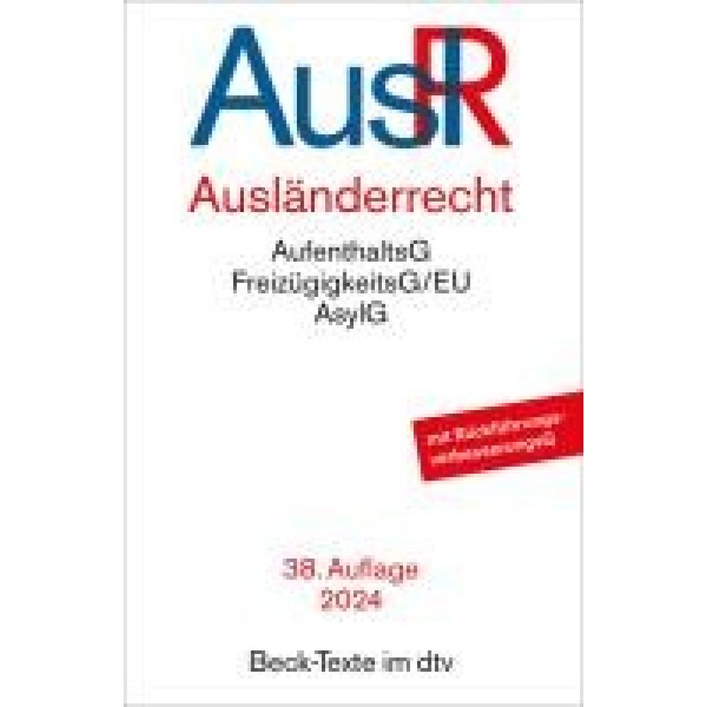 9783423532570 - Ausländerrecht AuslR