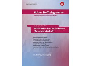 9783427149026 - Holzer Stofftelegramme Baden-Württemberg - Wirtschafts- und Sozialkunde (Gesamtwirtschaft) - Volker Holzer Markus Bauder Thomas Paaß Christian Seifritz Kathrin Bauder Kartoniert (TB)