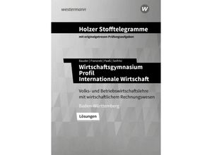 9783427149286 - Holzer Stofftelegramme Baden-Württemberg - Wirtschaftsgymnasium - Christian Seifritz Thomas Paaß Birgit Franzreb Volker Holzer Markus Bauder Kartoniert (TB)