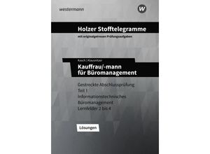 9783427149699 - Holzer Stofftelegramme Baden-Württemberg - Kauffrau -mann für Büromanagement - Lars Klausnitzer Ursula Kasch Kartoniert (TB)