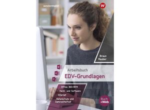 9783427408291 - Arbeitsbuch EDV-Grundlagen - Windows 10 und MS-Office 2019 m 1 Buch m 1 Online-Zugang - Christoph Rauber Frank Braun Kartoniert (TB)