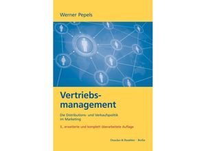 9783428185344 - Vertriebsmanagement - Werner Pepels Gebunden