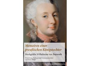 9783428189984 - Memoiren einer preußischen Königstochter Kartoniert (TB)