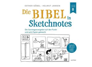 9783429059378 - Die Bibel in Sketchnotes - Esther Göbel Helmut Jansen Kartoniert (TB)