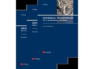 9783433031544 - Grundbau-Taschenbuch 1-3 Grundbau-Taschenbuch 3 Bde Gebunden