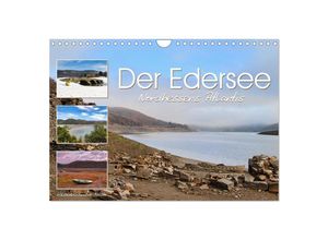 9783435000029 - Der Edersee Nordhessens Atlantis (Wandkalender 2025 DIN A4 quer) CALVENDO Monatskalender