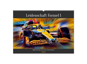 9783435000050 - Leidenschaft Formel 1 (Wandkalender 2025 DIN A2 quer) CALVENDO Monatskalender