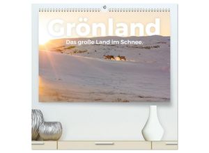 9783435000098 - Grönland - Das große Land im Schnee (hochwertiger Premium Wandkalender 2025 DIN A2 quer) Kunstdruck in Hochglanz