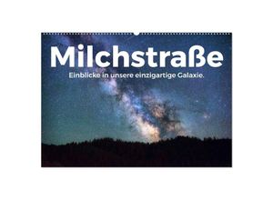 9783435000166 - Milchstraße - Einblicke in unsere einzigartige Galaxie (Wandkalender 2025 DIN A2 quer) CALVENDO Monatskalender