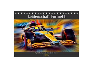 9783435000432 - Leidenschaft Formel 1 (Tischkalender 2025 DIN A5 quer) CALVENDO Monatskalender