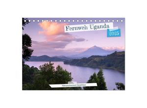 9783435001408 - Fernweh Uganda - Naturschönheit Ostafrikas (Tischkalender 2025 DIN A5 quer) CALVENDO Monatskalender