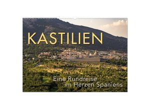 9783435001439 - KASTILIEN - Eine Rundreise im Herzen Spaniens (Wandkalender 2025 DIN A2 quer) CALVENDO Monatskalender