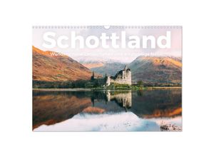 9783435001507 - Schottland - Wunderschöne Landschaften und einzigartige Natur (Wandkalender 2025 DIN A3 quer) CALVENDO Monatskalender