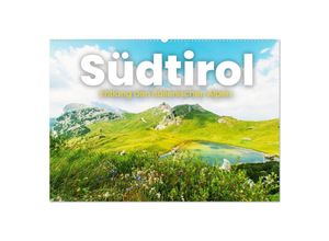 9783435001620 - Südtirol - Entlang der italienischen Alpen (Wandkalender 2025 DIN A2 quer) CALVENDO Monatskalender