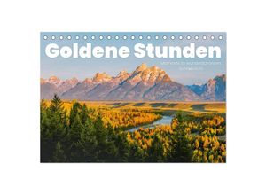 9783435001651 - Goldene Stunden - Momente in wunderschönem Sonnenlicht (Tischkalender 2025 DIN A5 quer) CALVENDO Monatskalender