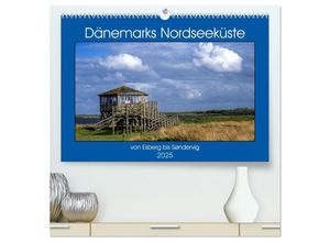 9783435002238 - Dänemarks Nordseeküste - von Esbjerg bis Sondervig (hochwertiger Premium Wandkalender 2025 DIN A2 quer) Kunstdruck in Hochglanz