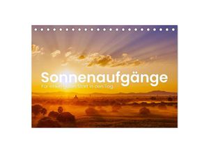 9783435002658 - Sonnenaufgänge - Für einen guten Start in den Tag (Tischkalender 2025 DIN A5 quer) CALVENDO Monatskalender