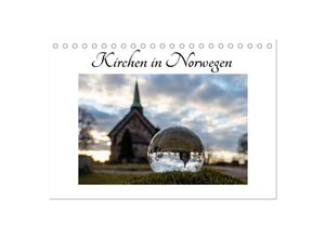 9783435002764 - Kirchen in Norwegen (Tischkalender 2025 DIN A5 quer) CALVENDO Monatskalender