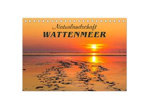 9783435003051 - Naturlandschaft WATTENMEER (Tischkalender 2025 DIN A5 quer) CALVENDO Monatskalender