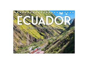 9783435003518 - Ecuador - Unbeschreibliche Natur (Tischkalender 2025 DIN A5 quer) CALVENDO Monatskalender