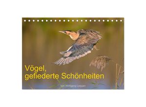 9783435003808 - Vögel Gefiederte Schönheiten (Tischkalender 2025 DIN A5 quer) CALVENDO Monatskalender