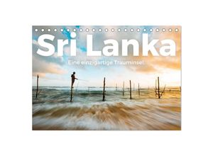 9783435004058 - Sri Lanka - Eine einzigartige Trauminsel (Tischkalender 2025 DIN A5 quer) CALVENDO Monatskalender