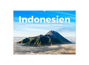 9783435005499 - Indonesien - Ein atemberaubender Inselstaat (Wandkalender 2025 DIN A2 quer) CALVENDO Monatskalender