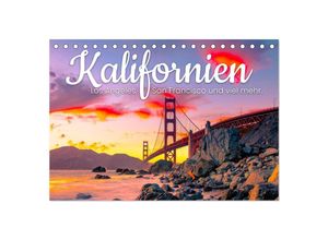 9783435005536 - Kalifornien - Los Angeles San Francisco und viel mehr (Tischkalender 2025 DIN A5 quer) CALVENDO Monatskalender