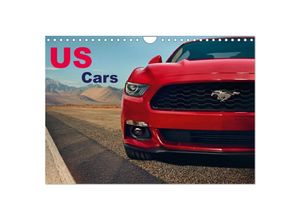 9783435005819 - US Cars Kalender (Wandkalender 2025 DIN A4 quer) CALVENDO Monatskalender