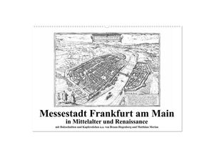 9783435006366 - Messestadt Frankfurt am Main (Wandkalender 2025 DIN A2 quer) CALVENDO Monatskalender