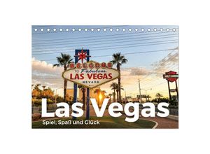 9783435007301 - Las Vegas - Spiel Spaß und Glück (Tischkalender 2025 DIN A5 quer) CALVENDO Monatskalender