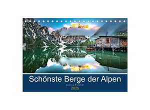 9783435007356 - Schönste Berge der Alpen (Tischkalender 2025 DIN A5 quer) CALVENDO Monatskalender