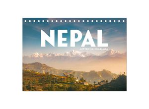 9783435007653 - Nepal - Mitten im Himalaya (Tischkalender 2025 DIN A5 quer) CALVENDO Monatskalender