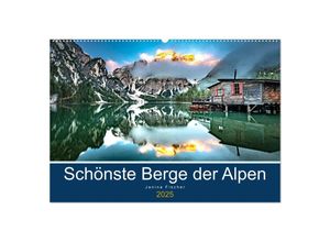 9783435007707 - Schönste Berge der Alpen (Wandkalender 2025 DIN A2 quer) CALVENDO Monatskalender