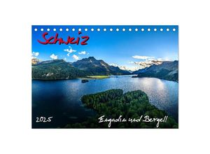 9783435008315 - Schweiz - Engadin und Bergell (Tischkalender 2025 DIN A5 quer) CALVENDO Monatskalender