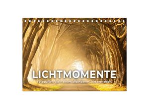 9783435008353 - Lichtmomente - Fotografien die in einem besonderen Licht erstrahlen (Tischkalender 2025 DIN A5 quer) CALVENDO Monatskalender