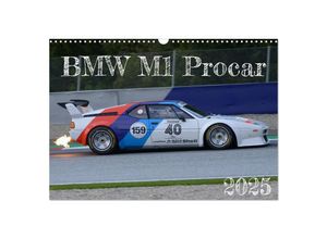 9783435011285 - BMW M1 Procar (Wandkalender 2025 DIN A3 quer) CALVENDO Monatskalender