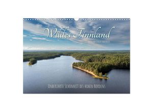 9783435011346 - Wildes Finnland (Wandkalender 2025 DIN A3 quer) CALVENDO Monatskalender